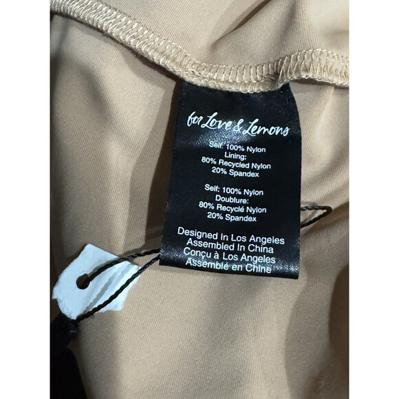 New For Love & Lemons x Free People Temecula Sheer Black Lace Jumpsuit XL - Picture 7 of 8